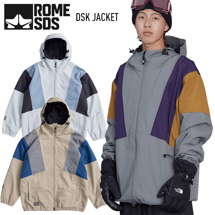 ROME SDS 正規品 23-24 ROME SDS ローム DSK JACKET スノーボード