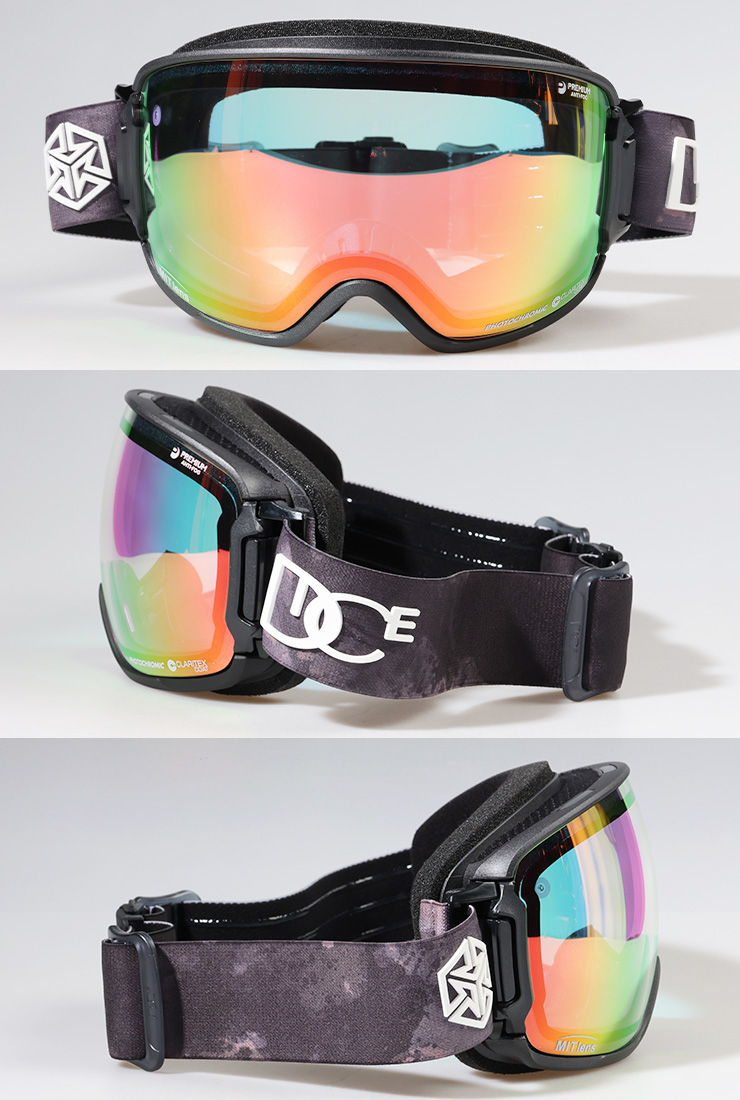 DICE（ダイス） 2025 DICE BANK バンク スノーボード ゴーグル BK45190