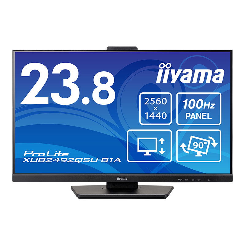 ProLite iiyama モニター 新品 23.8インチ XUB2492QSU-B1A WQHD IPS