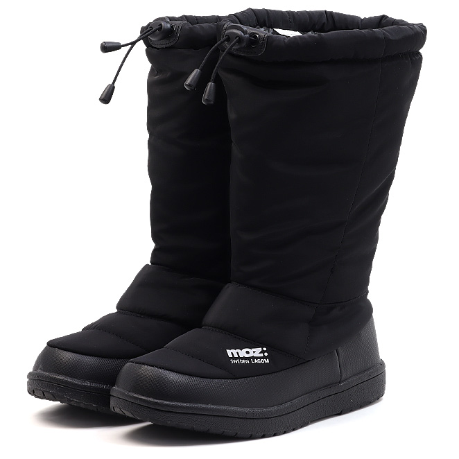 moz（モズ） レディース ウィンター ブーツ moz MZ-8000 ブラック