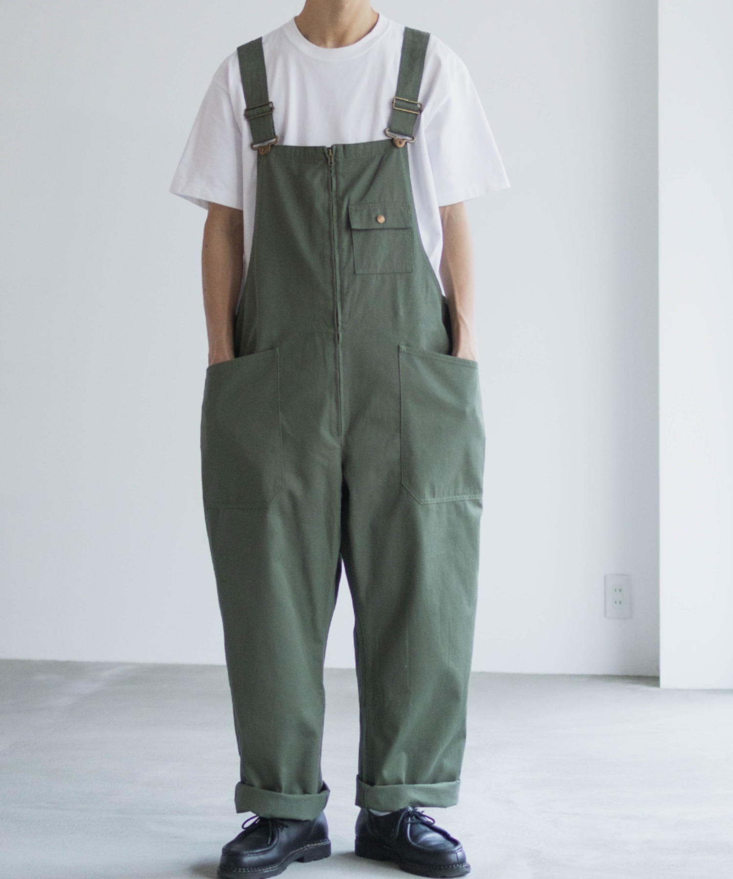 Dickies（ディッキーズ） ジップオーバーオール メンズ 綿100