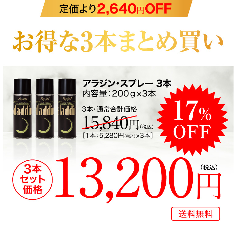 増毛スプレー 薄毛隠し 薄毛対策 白髪隠し ハゲ MAG aladdin アラジン