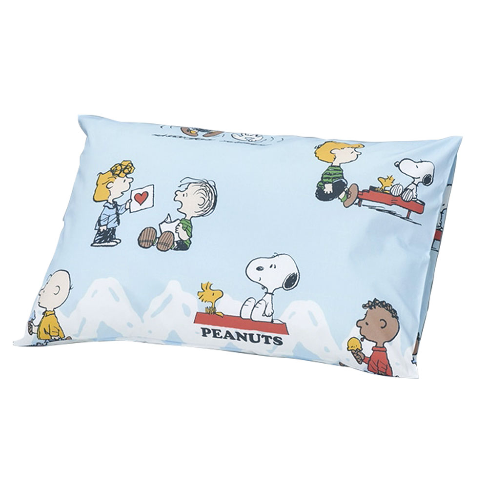 西川（nishikawa） スヌーピー ピローケース 枕カバー 65×45cm 中