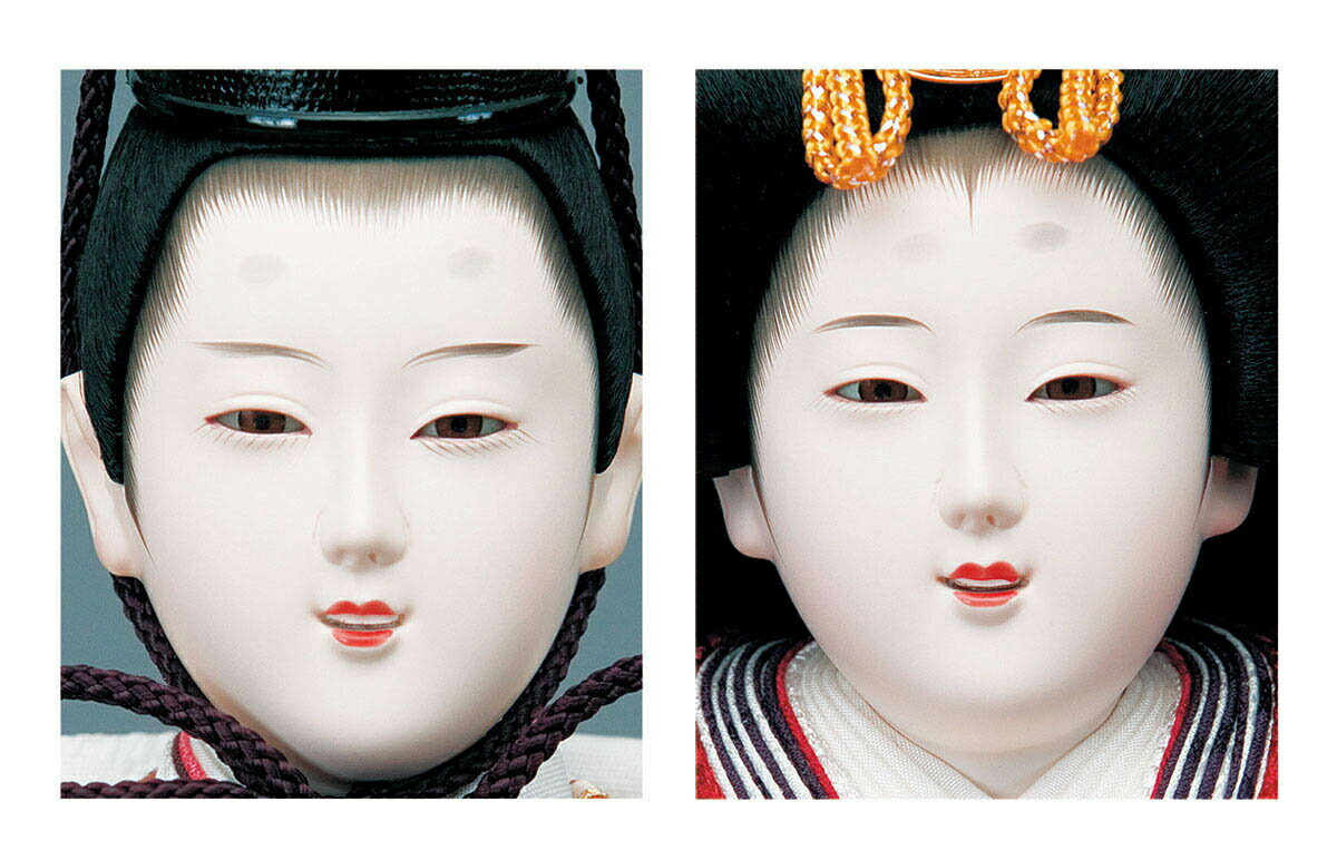 雛人形 三段飾り 平安豊久作 春桂 京九番親王 京六寸官女 五人飾り