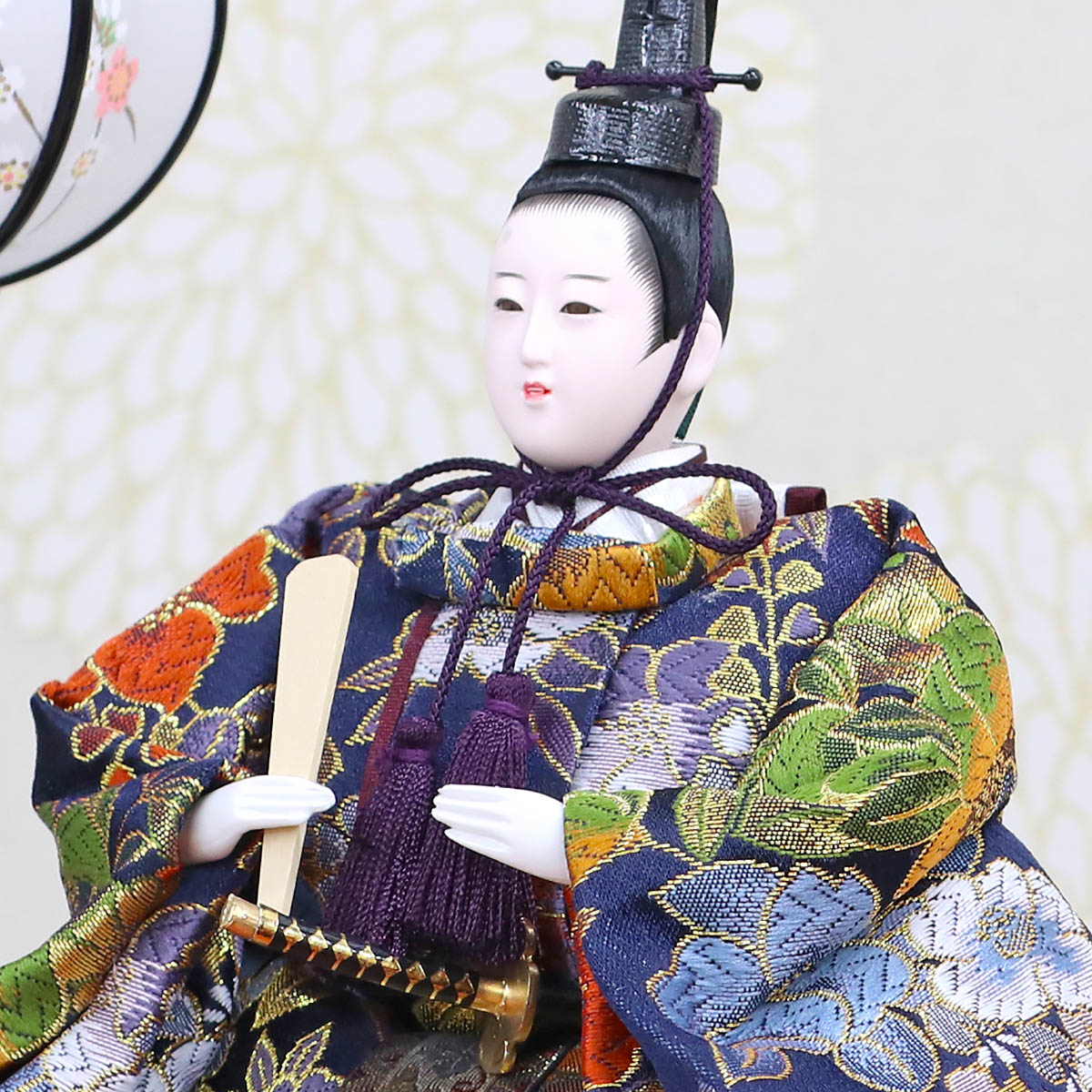 雛人形 ケース飾り 久月 衣裳着 ケース入り 五人揃 芥子親王 柳官女