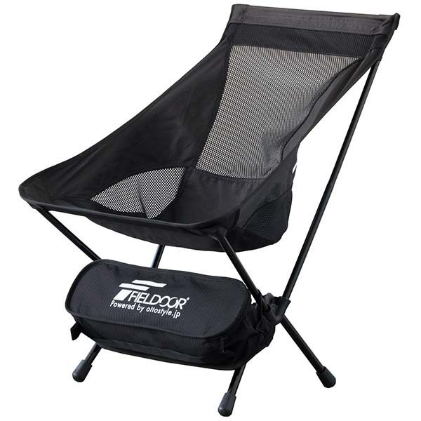 FIELDOOR（フィールドア） 1年保証 アウトドア チェア ミドルバック