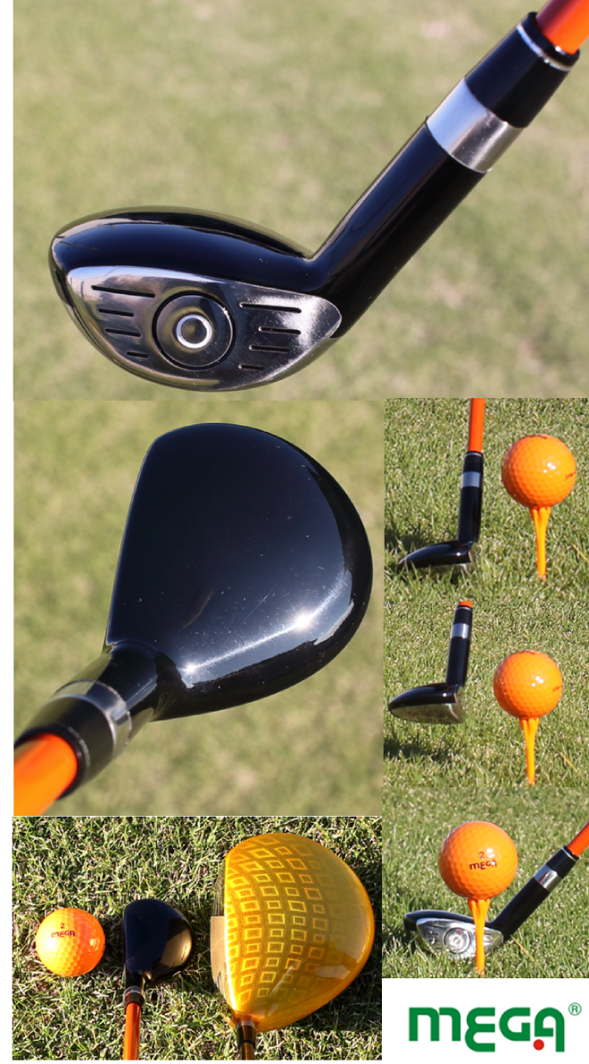 MEGA GOLF（メガゴルフ） ゴルフ練習器具 MEGA JAPAN EQ DRIVER ボール