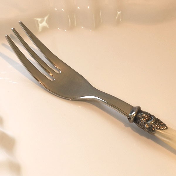 エメ EME ケーキフォーク 高級 ナポレオン アイボリー イタリア製