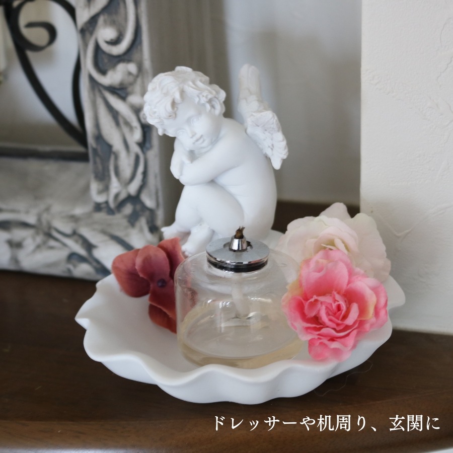 天使 置物 オブジェ 小物入れ 雑貨 妖精 人形 グッズ トレイ トレー