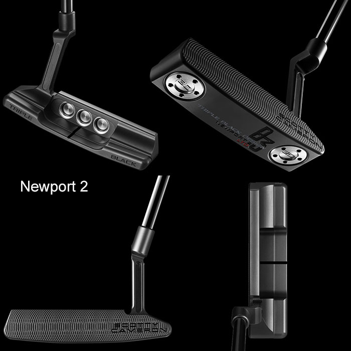 SCOTTY CAMERON 2024年 限定品Scotty Cameron B3 Triple Black Limited