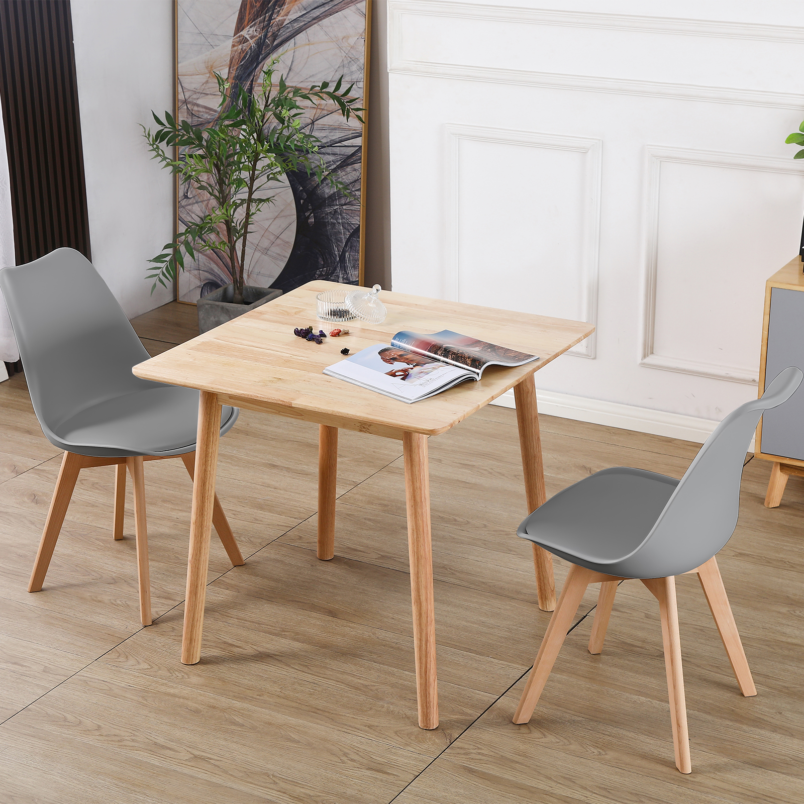 ダイニングセット ダイニングテーブル 2人用 3点セット ラバーウッド