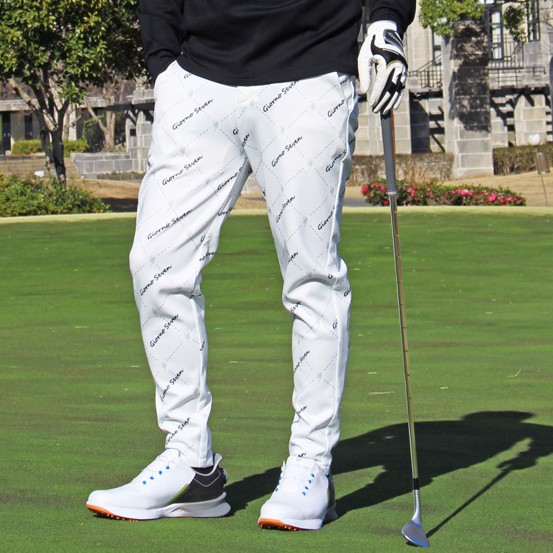 ゴルフパンツ メンズ ゴルフウェア GIORNO SEVEN ジョルノセブン 総柄
