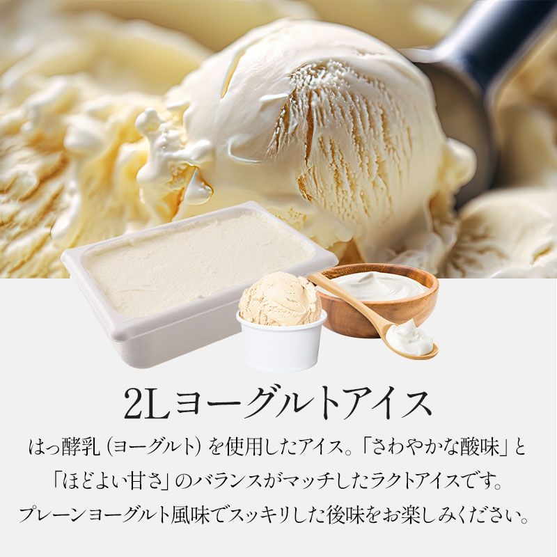 弘乳舎 業務用 大容量 アイス バルク2L 5種選り取り［冷凍のみ］ 6個