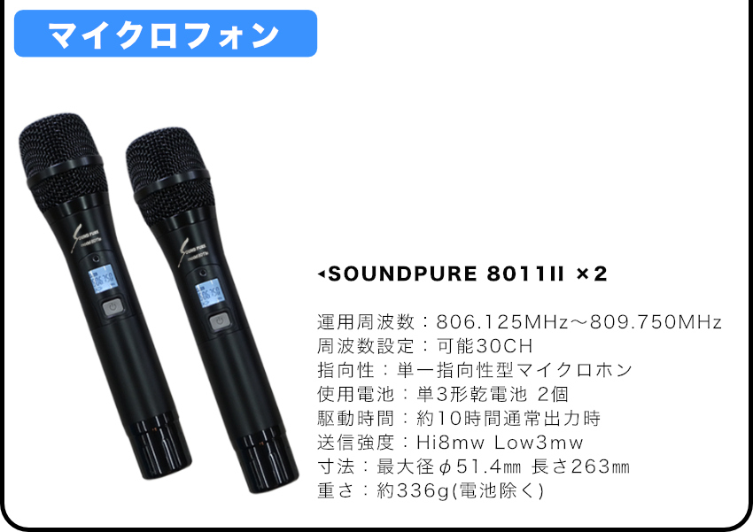 DAMカラオケスピーカーセット ワイヤレスマイク2本付き 自宅カラオケに