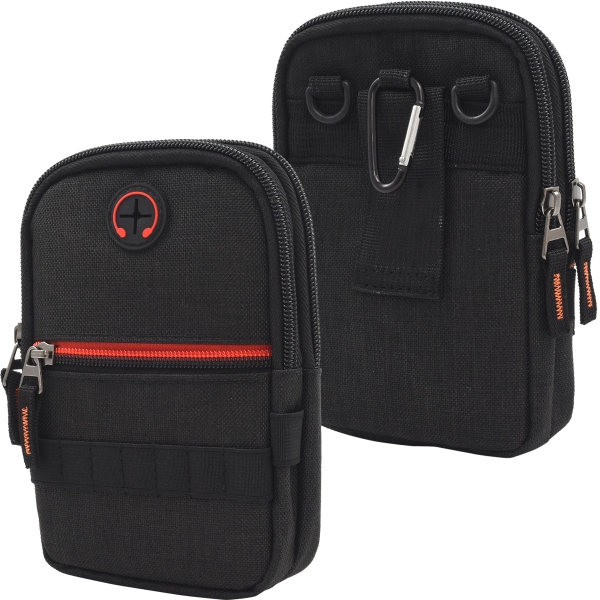 ゴルフポーチ ゴルフボールケース ティーケース ベルト 腰 ラウンド