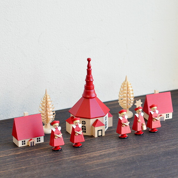 ドイツ製 赤い聖歌隊と教会 正規品 DRG004 : セレクトショップ NUTS