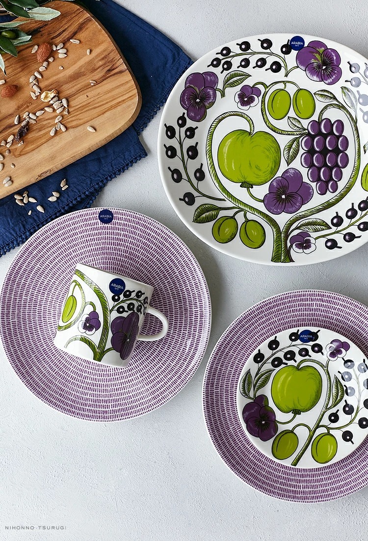 輸入ブランド洋食器専門店2本の剣 - パラティッシ パープル(paratiisi