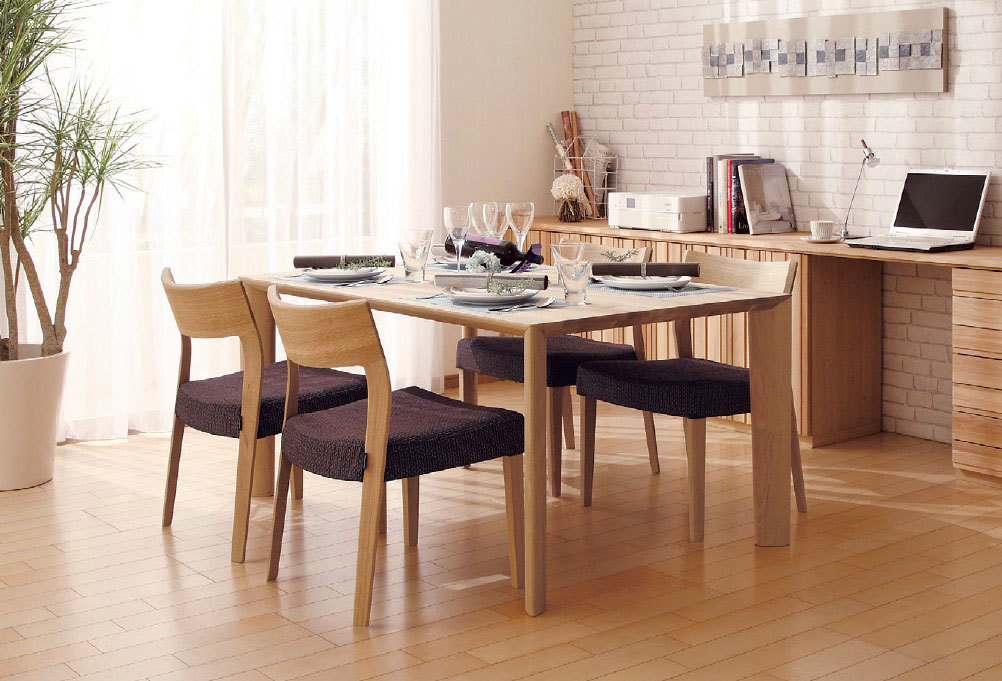 カリモク家具（KARIMOKU FURNITURE） カリモク 食堂椅子 肘なし 肘付