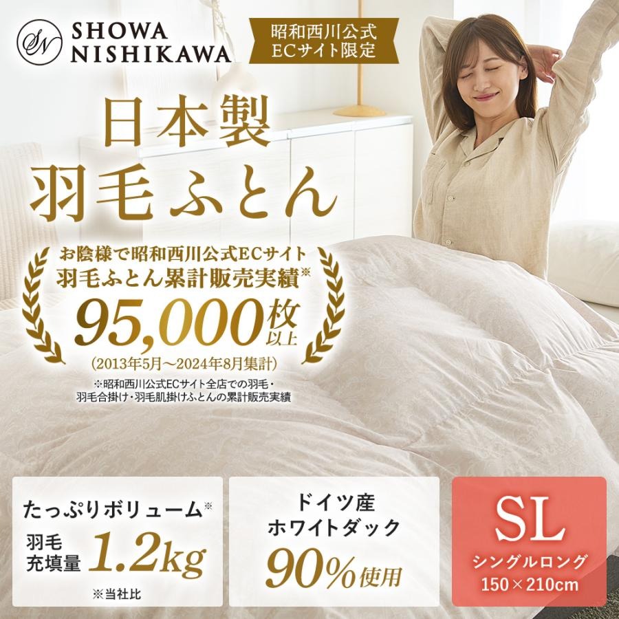 西川（nishikawa） 布団セット シングル 羽毛布団セット 寝具セット 新