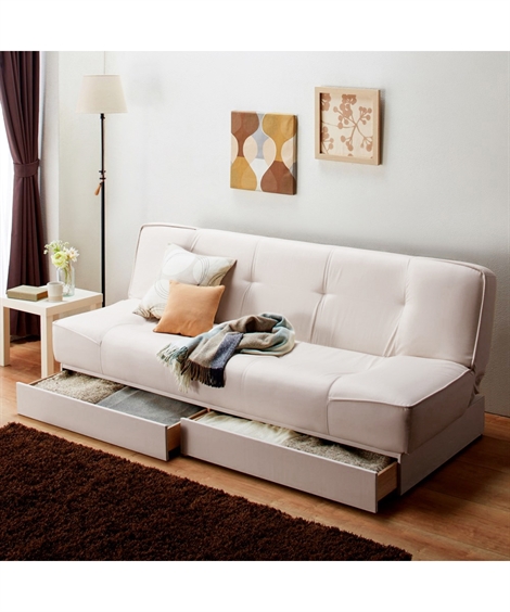 ニッセン（nissen） ソファー ベッド 3人掛け ソファ ｜2WAY