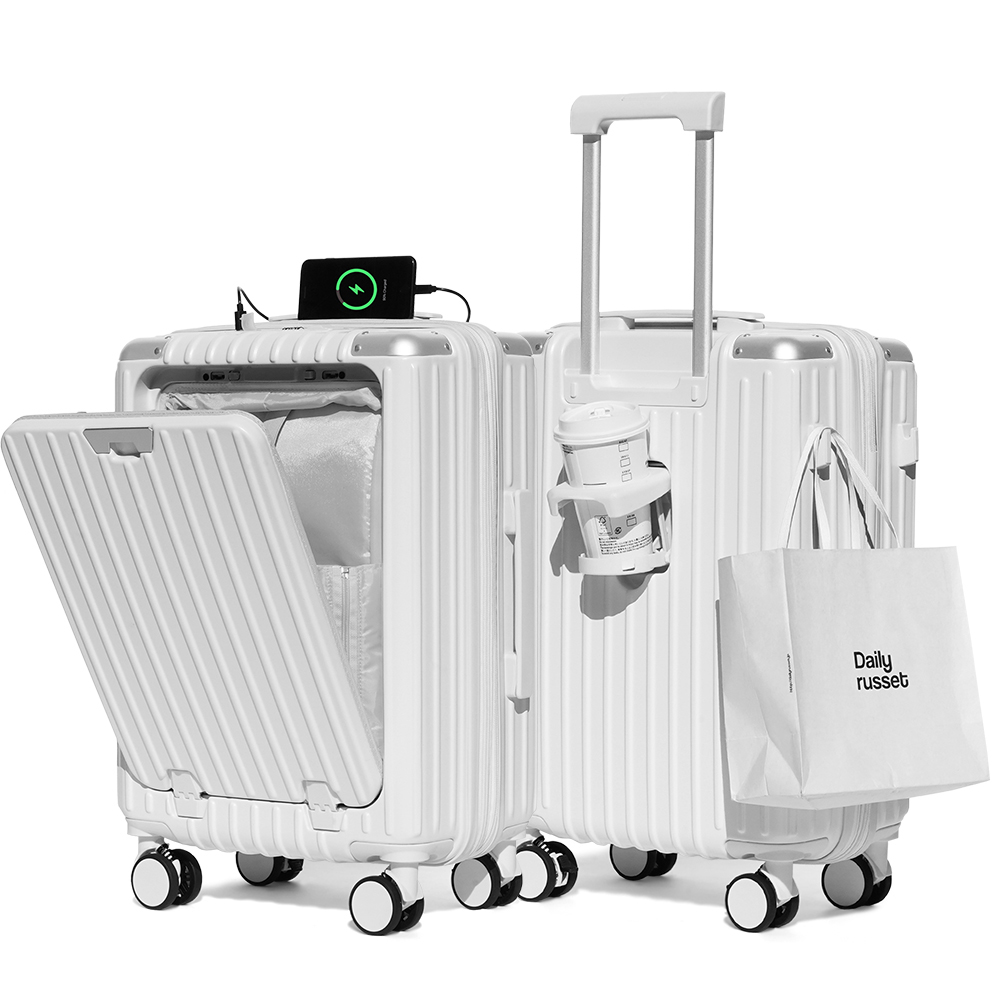 期間限定価格 スーツケース Sサイズ フロントオープン 1年保証 機内