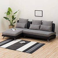 ニトリ（NITORI） リビングダイニング コーナーソファ カウチソファ