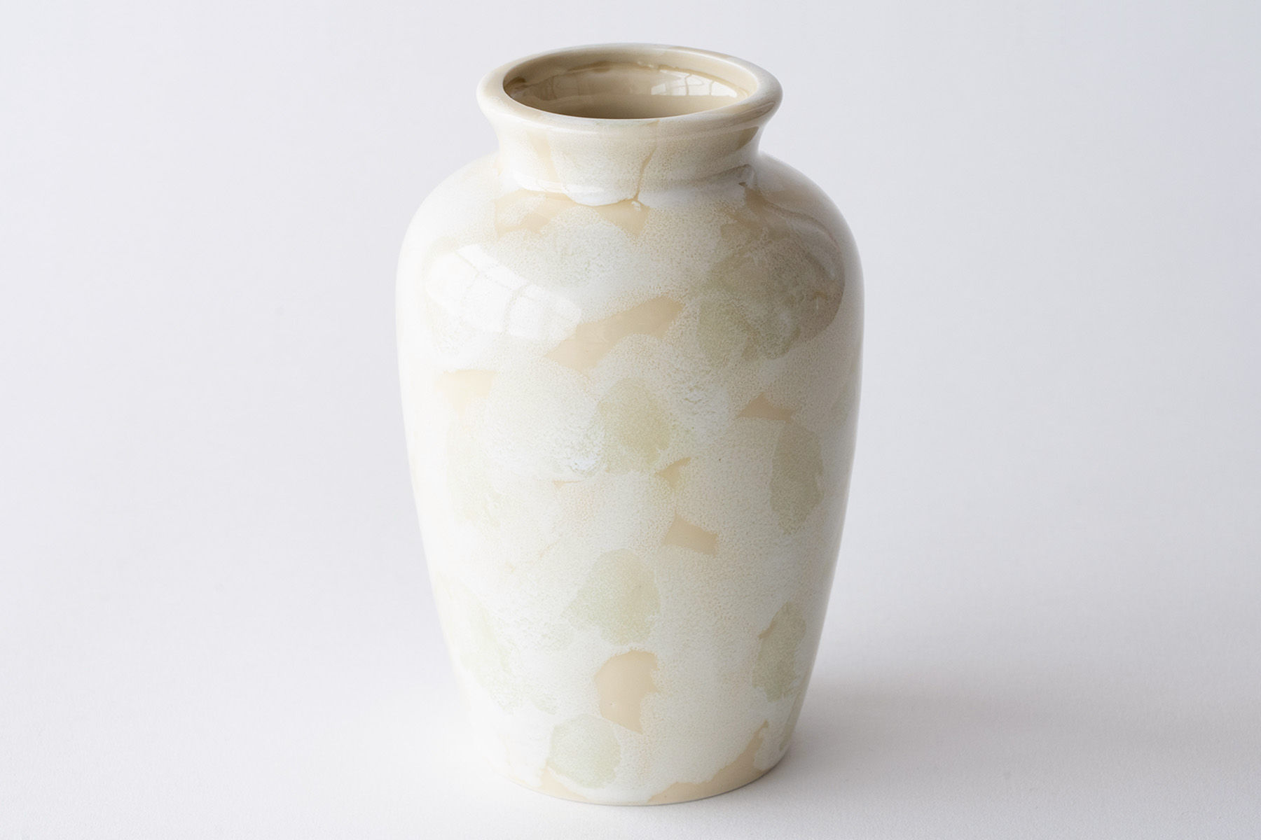 夏目花瓶 大理石調 選べる3色 5号 陶器 おしゃれ 16.5センチ モダン