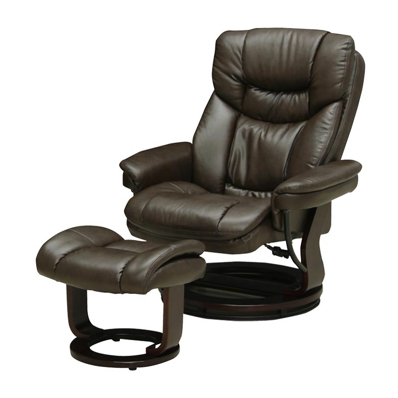 未来商会 パーソナルチェア オットマン付き リラックスチェア 一人掛け