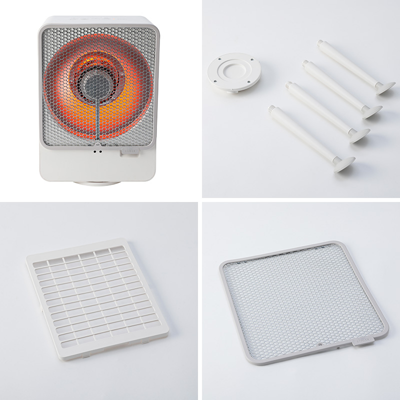 シロカ ヒーター SH-LF151 暖房 省エネ コンパクト首振り チャイルド