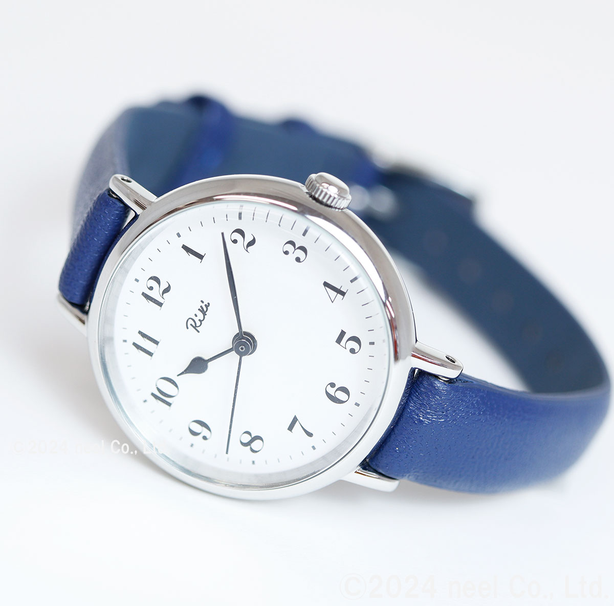 Riki（ALBA） セイコー アルバ リキ 腕時計 レディース テツ（鉄）紺色