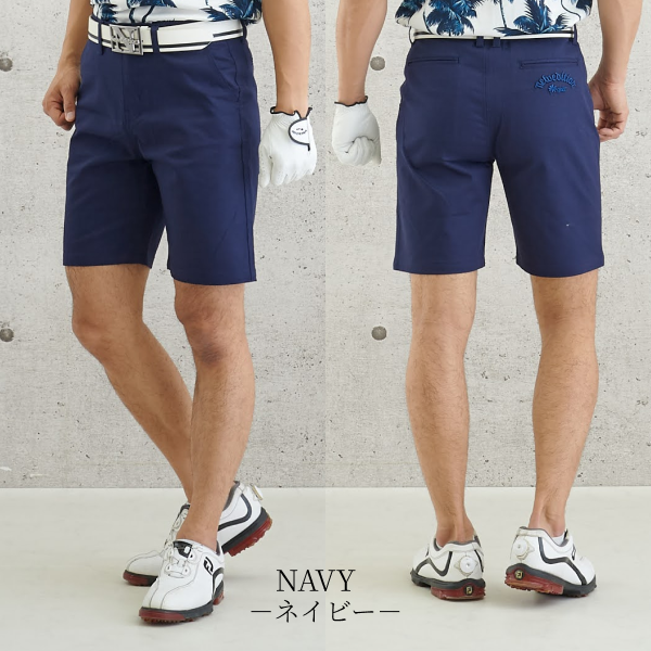 毎日発送！ゴルフウェア メンズ ショートパンツ ゴルフズボン 短パン