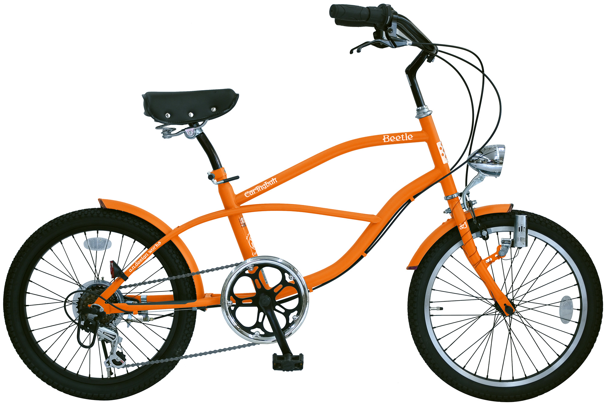 a.n.design-works ビーチクルーザー 自転車 20インチ ミニベロ