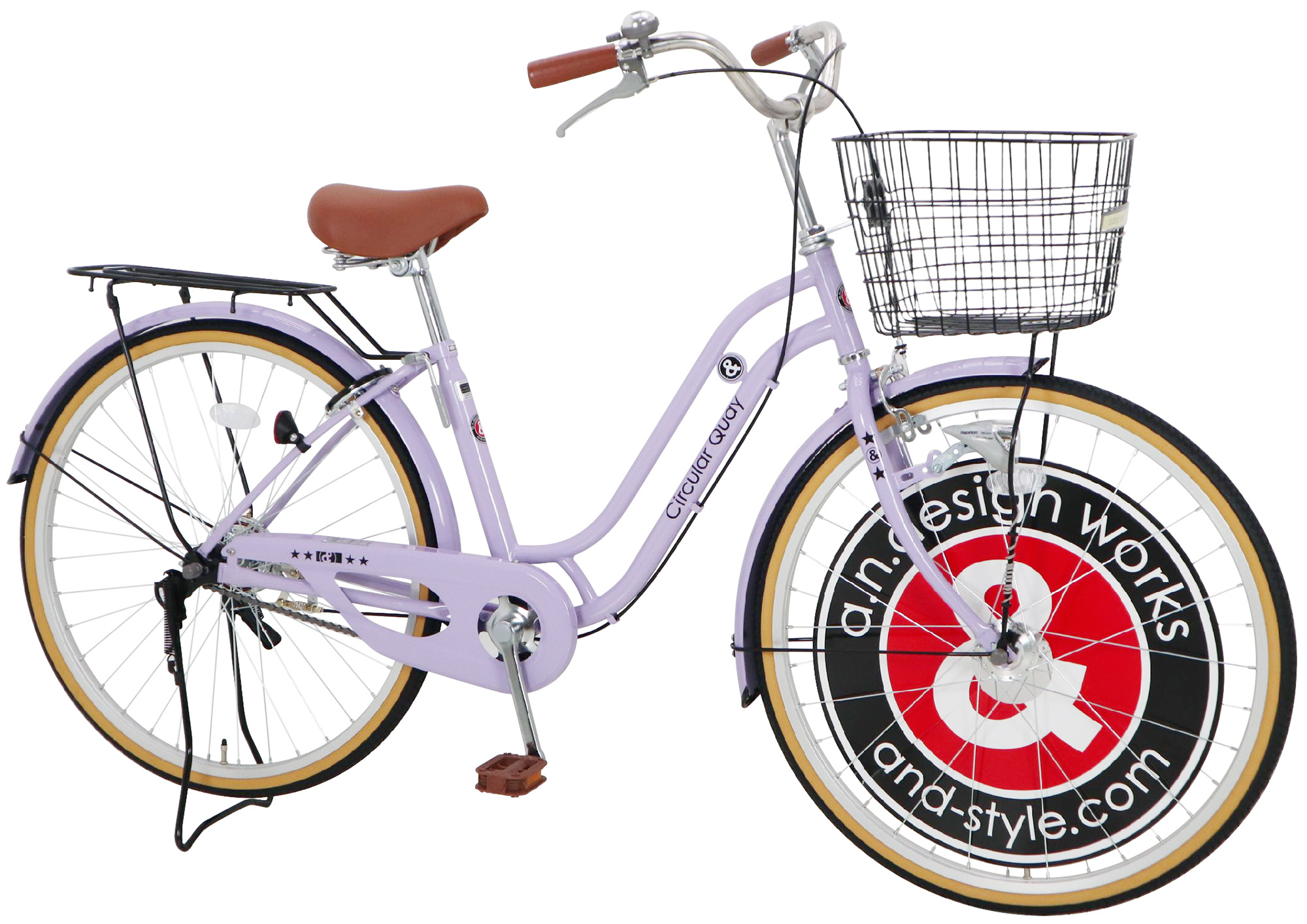 a.n.design-works 訳あり大特価 完全組立ヤクシン 自転車 26インチ