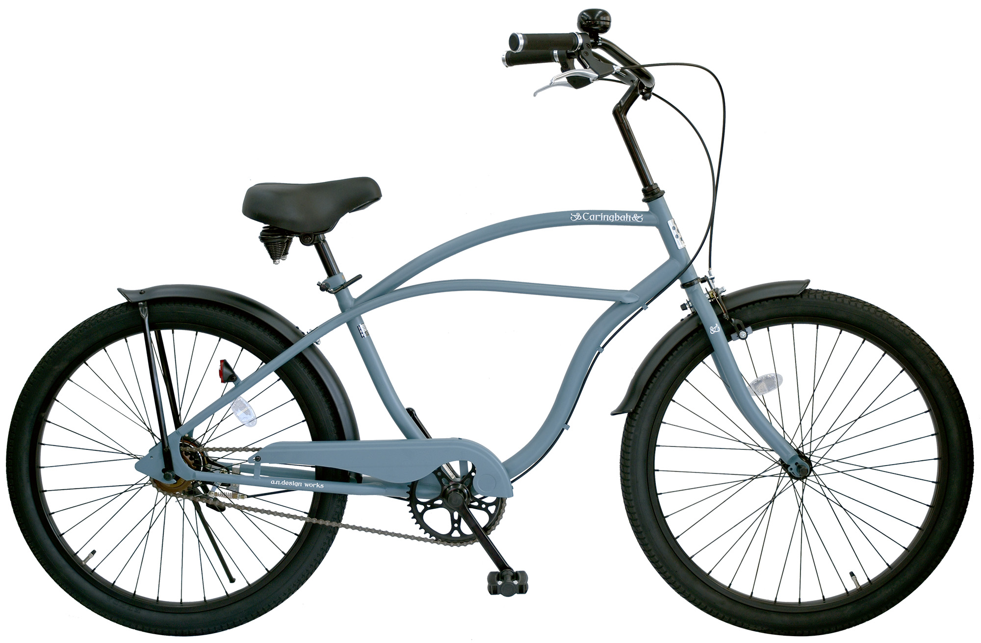 a.n.design-works ビーチクルーザー 自転車 26インチ ミニベロ