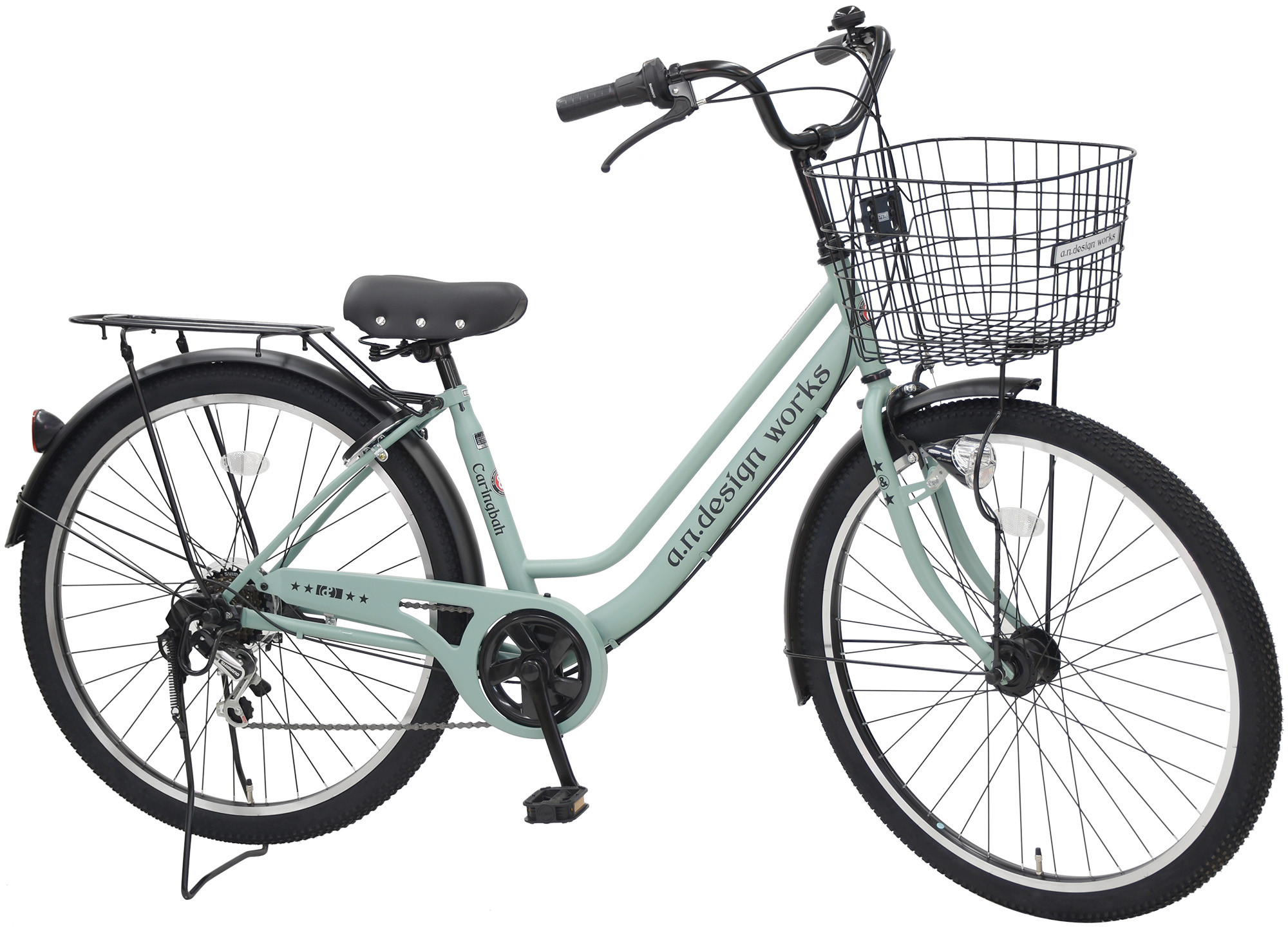 a.n.design-works 訳あり大特価 完全組立ヤクシン 自転車 27インチ