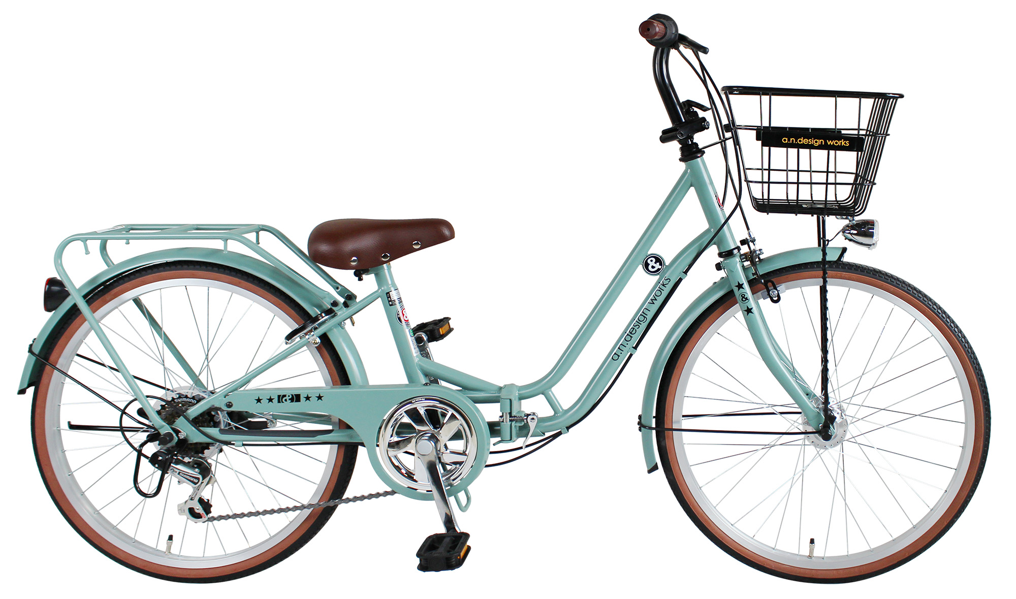 a.n.design-works 自転車 子供用 折りたたみ 22インチ 24インチ 26