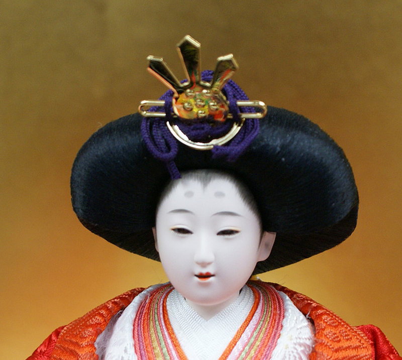 雛人形 ひな人形 久月 人形の久月 衣装着雛人形 親王飾り 二人雛 「 天