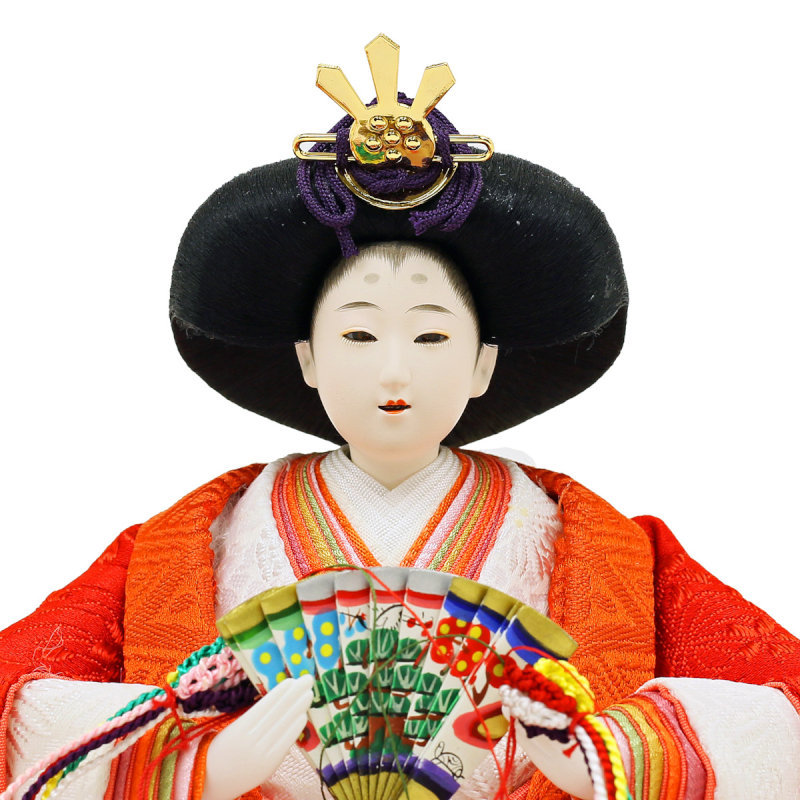 雛人形 ひな人形 久月 お雛様 人形の久月 衣装着雛人形 親王飾り（二人