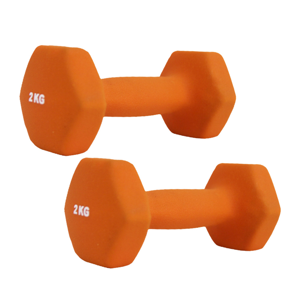 WEIMALL（ウェイモール） ダンベル 2kg 2個セット カラーダンベル