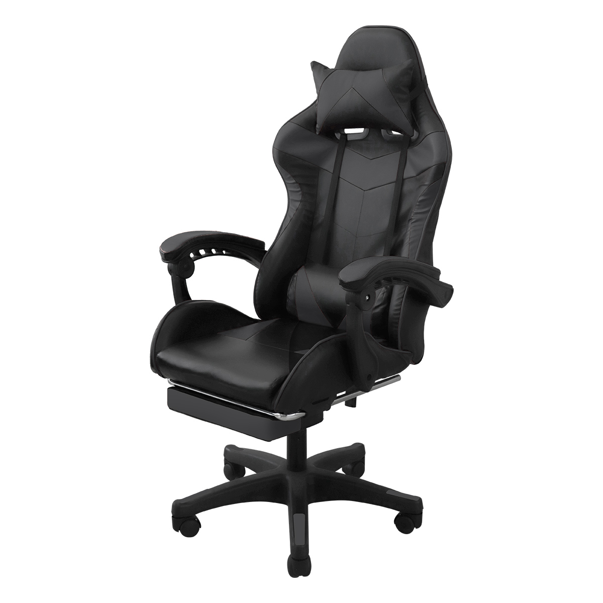 ゲーミングチェア オットマン 足置き オフィスチェア リクライニング