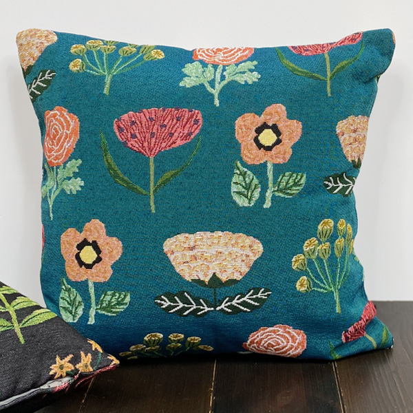 松尾ミユキ クッションカバー 45×45 クッションカバー flower ミモザ