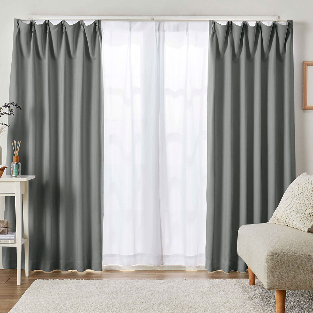 iellio カーテン 4枚セット 遮光 1級 遮熱 uvカット 遮光カーテン 4枚