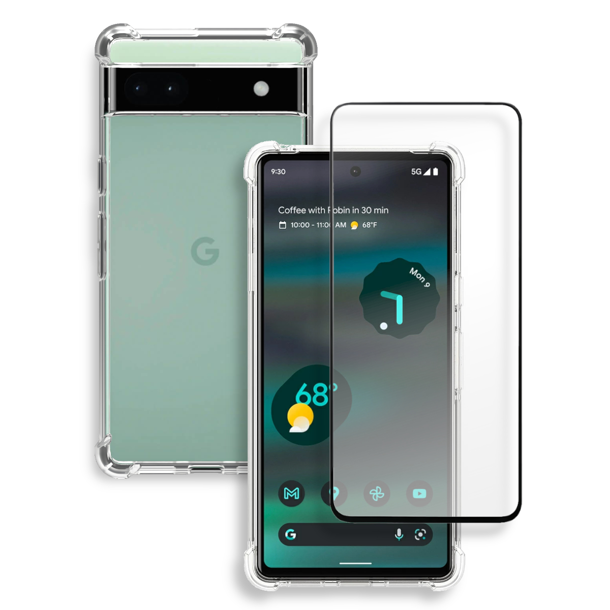 Google Pixel グーグル ピクセル 9a 8a 8 7a 6a フィルム ケース 9 7 6