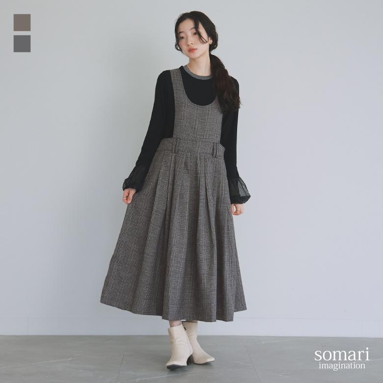osharewalker（オシャレウォーカー） ジャンパースカート レディース