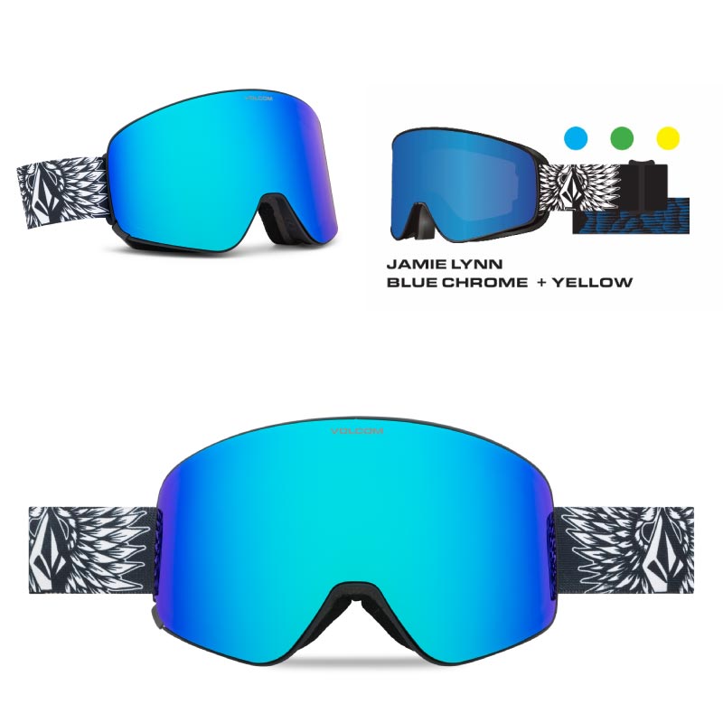 VOLCOM/ボルコム メンズ フレームレス 平面 ゴーグル AF ODYSSEY JAMIE