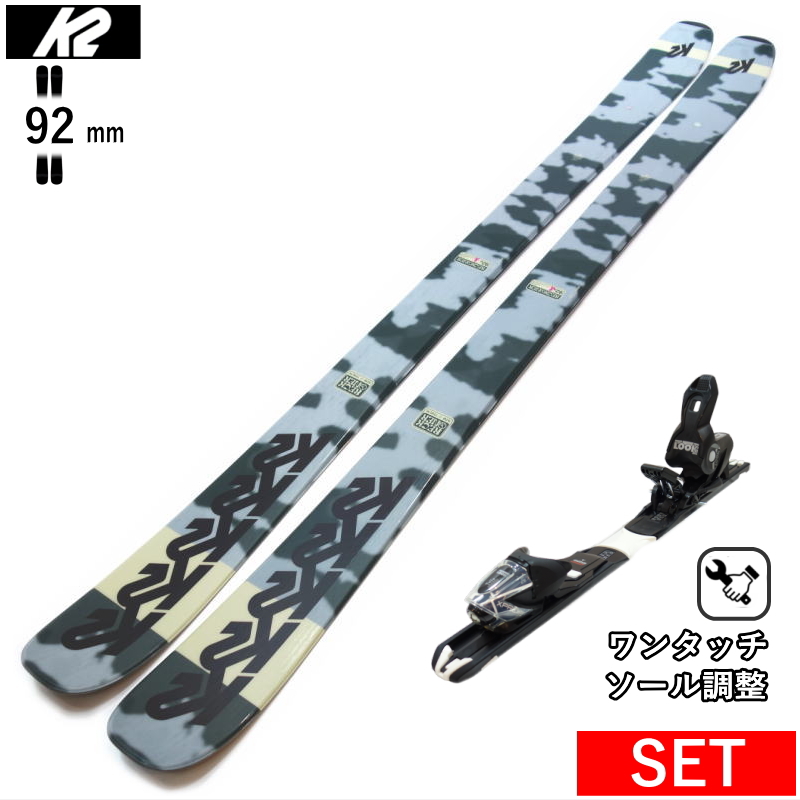 K2 K2 RECKONER 92 W+XPRESS 10 GW ワンタッチ調整ビンディング付 型