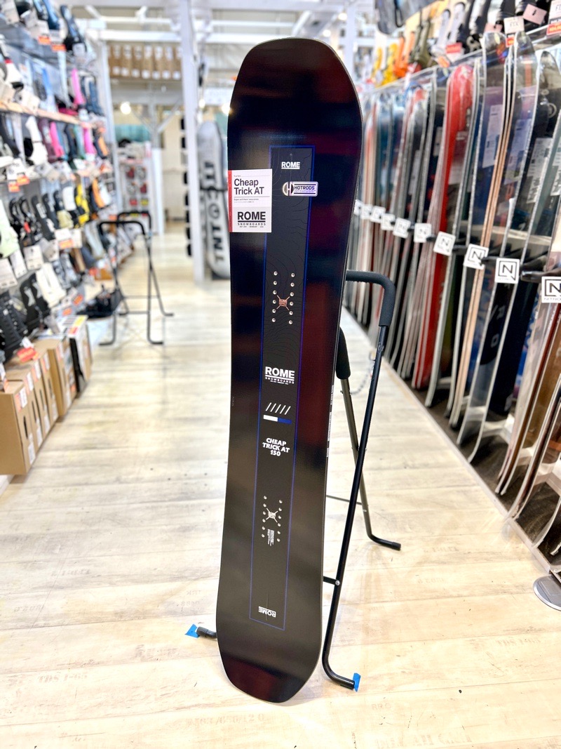 即納】 メンズ スノーボード 板 型落ち ROME SDS CHEAP TRICK AT