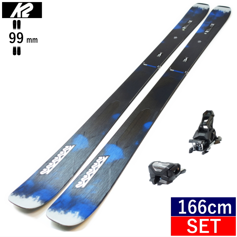 K2 K2 MINDBENDER 99TI+ATTACK 14 GW[166cm/センター幅99mm幅]25モデル