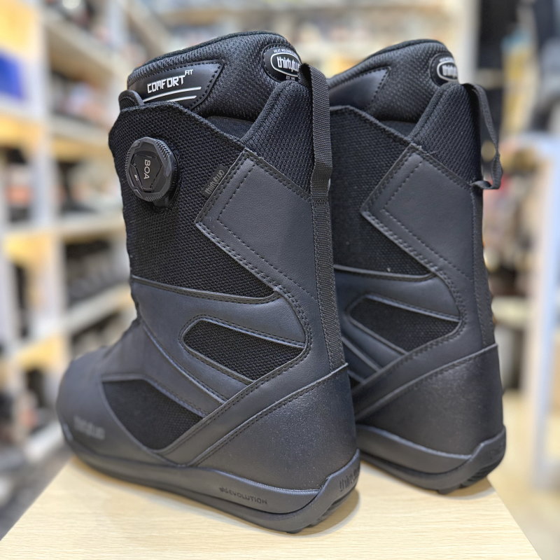 ラスト1点】 24-25 THIRTYTWO STW DOUBLE BOA カラー:BLACK 24cm