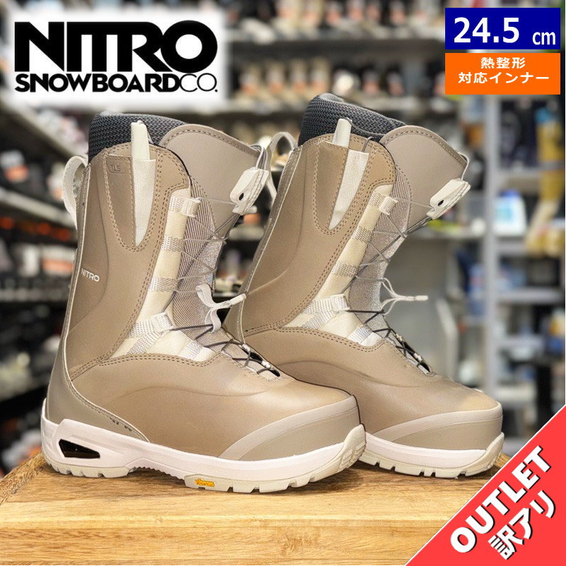 ラスト1点】 【OUTLET】24-25 NITRO BIANCA TLS+ カラー:SAND 24.5cm